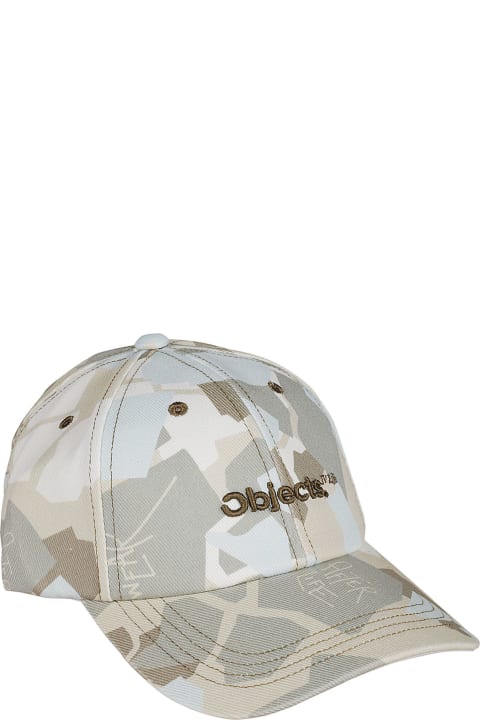 Objects Iv Life Hats for Men Objects Iv Life Camo Logo Cap