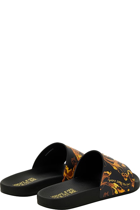 Versace Jeans Couture Pool Slides | italist