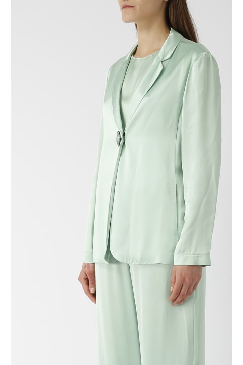 Malìparmi Coats & Jackets for Women Malìparmi Giacca Shiny Cady Blazer