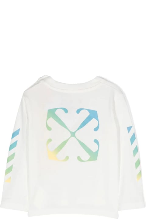 Off-White T-Shirts & Polo Shirts for Baby Boys Off-White Off White T-shirts And Polos White