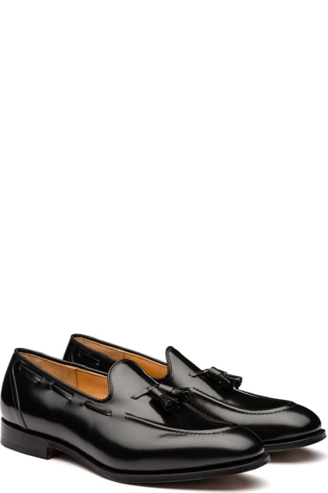 Loafers & Boat Shoes for Men Church's Kingsley 2 Polished Binder Loafer Black