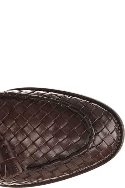Officine Creative Loafers & Boat Shoes for Men Officine Creative Woven Leather Moccasin
