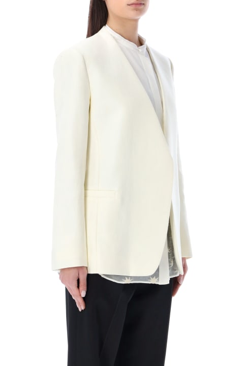 Buttonless Tailored Jacket