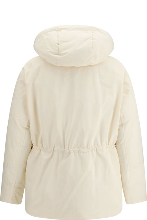 أدوات منزلية Herno Laminar Parka In Crinkle Metallic