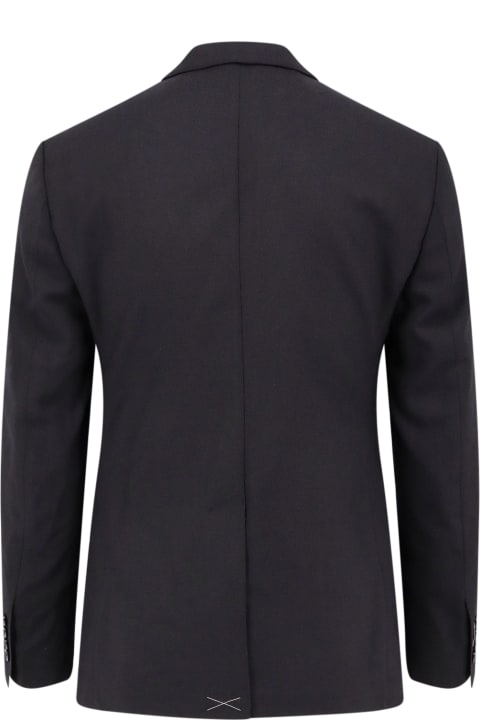 معاطف وجواكت لـ القسم الرجالي Dolce & Gabbana Black Wool Blazer