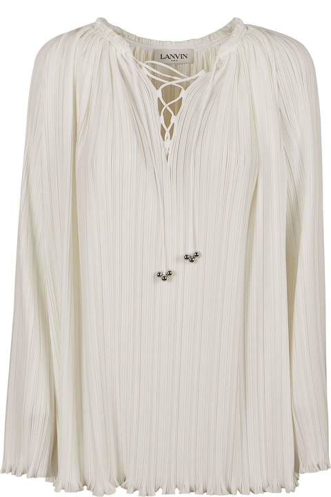 Fashion for Women Lanvin Pleated Blouse