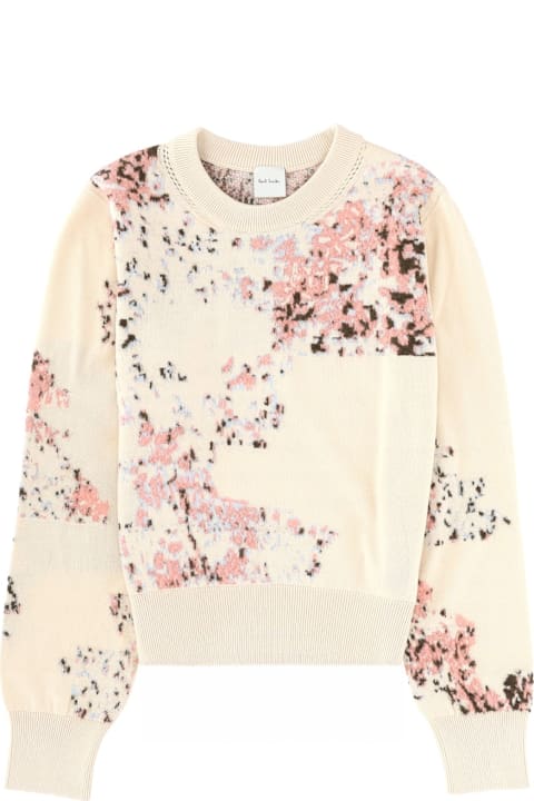 Paul Smith for Kids Paul Smith Cotton And Mohair Blend Sweater