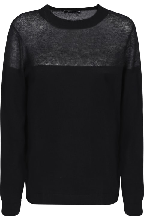 Fabiana Filippi for Women Fabiana Filippi Premium Yarn Black Sweater