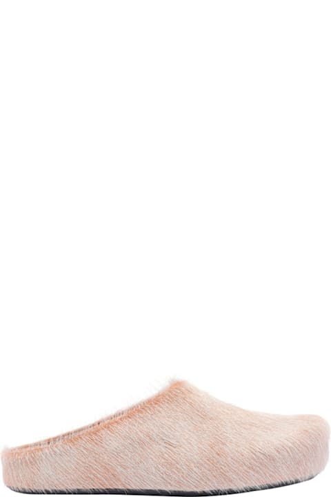 Marni Shoes for Men Marni Long Hair Fussbett Sabot