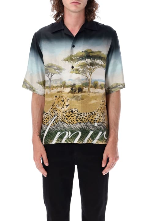 Cheetah Bowling Shirt