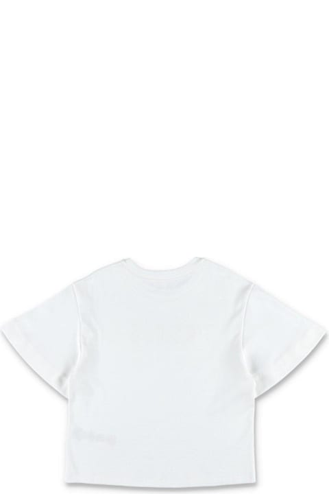 Chloé for Kids Chloé Logo-printed Crewneck T-shirt