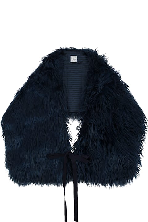 Stella Jean for Kids Stella Jean Faux Fur Scarf