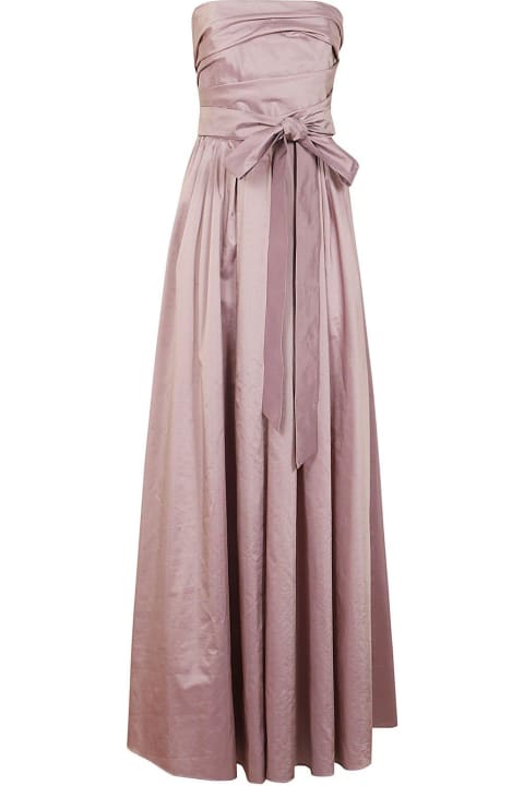 Dresses for Women Max Mara Studio Pleated Strapless Dress