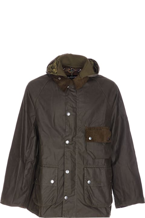Barbour for Kids Barbour Modified Solway Wax Jacket