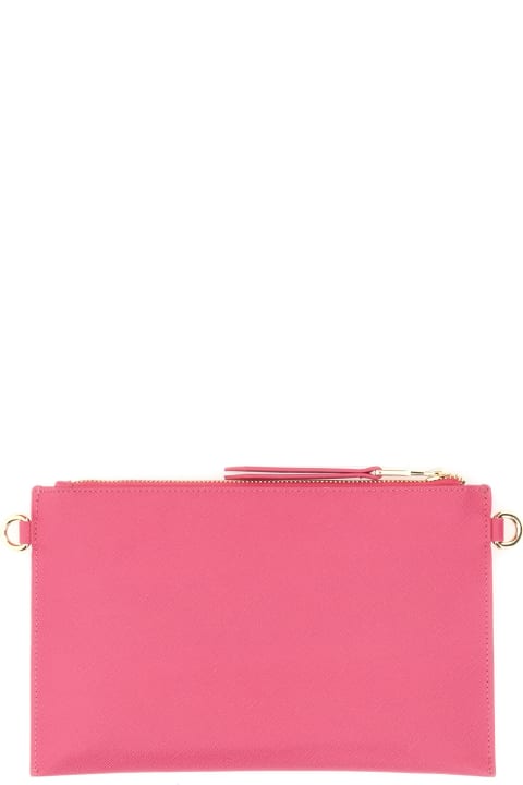 حقائب كلاتش لـ السيدات Versace Jeans Couture Versace Jeans Couture Pink Clutch