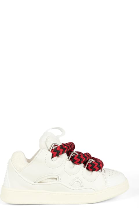 Homeware Lanvin White Sneakers For Boy With Logo