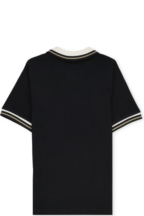 T-Shirts & Polo Shirts for Boys Moncler Logoed Polo Shirt