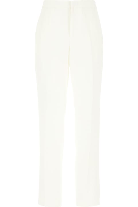 Fabiana Filippi for Women Fabiana Filippi Ivory Viscose Blend Pants