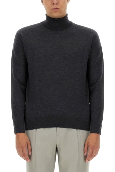 Homeware Etro Turtleneck With Embroidery