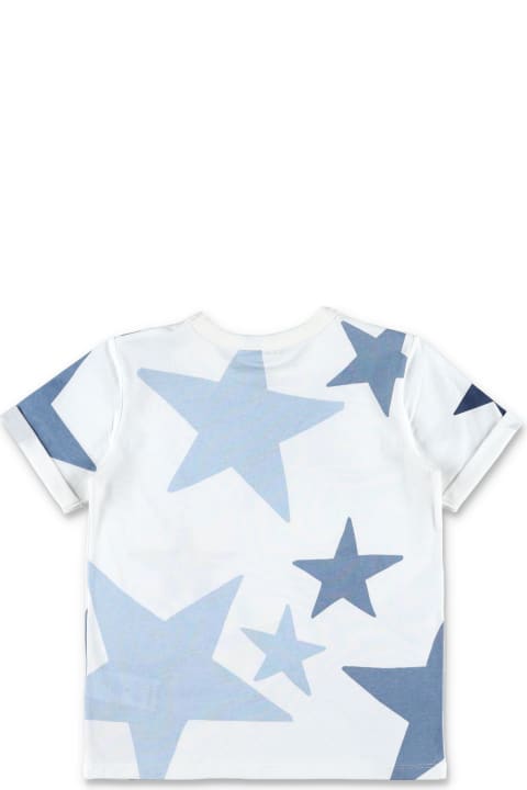 ガールズ Tシャツ＆ポロシャツ Stella McCartney Kids Star Print Circular Logo T-shirt