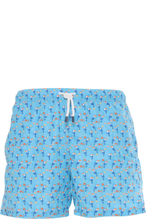 Fedeli Swimwear for Men Fedeli Swim Trousers Woven Fabric Man