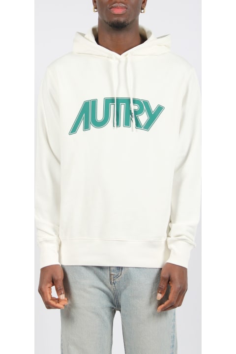 Autry for Men Autry Cotton Hooded Sweatshirt