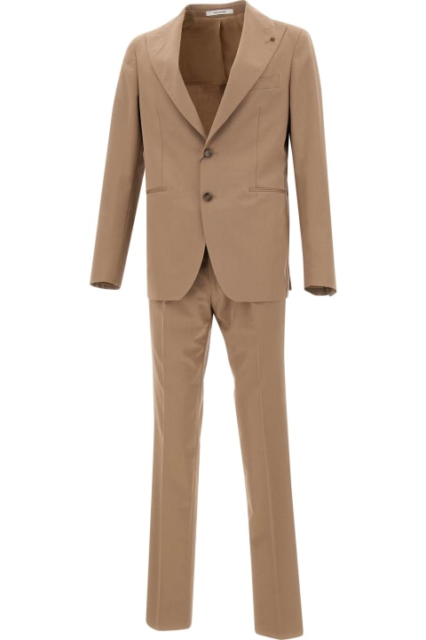 Fashion for Men Tagliatore Cotton And Wool Two-piece Suit