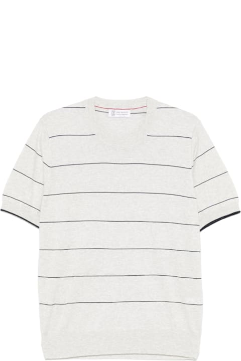 Brunello Cucinelli Striped T-shirt