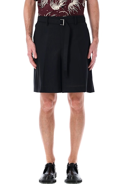 Sacai for Kids Sacai Pleated Shorts