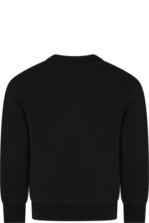 Homeware Dsquared2 Black Sweatshirt For Boy With Logo