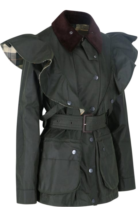 Chloé Coats & Jackets for Women Chloé Dustyn Waxed Cotton Jacket