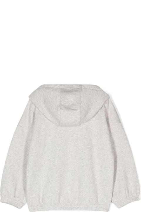 Homeware Mini Rodini 
coucou
 Grey Hoodie With Front Print In Cotton Girl