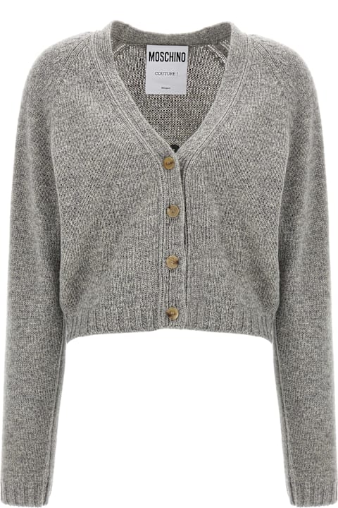 Moschino Sweaters for Women Moschino '100% Shrunk' Cardigan