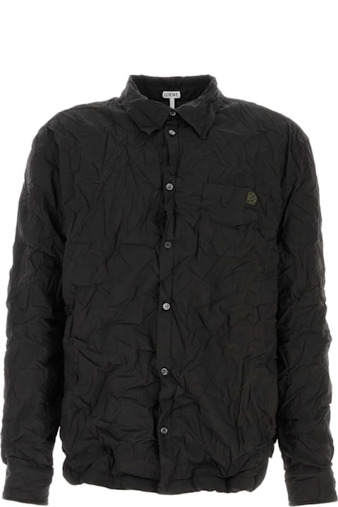 Homeware Loewe Black Poplin Shirt