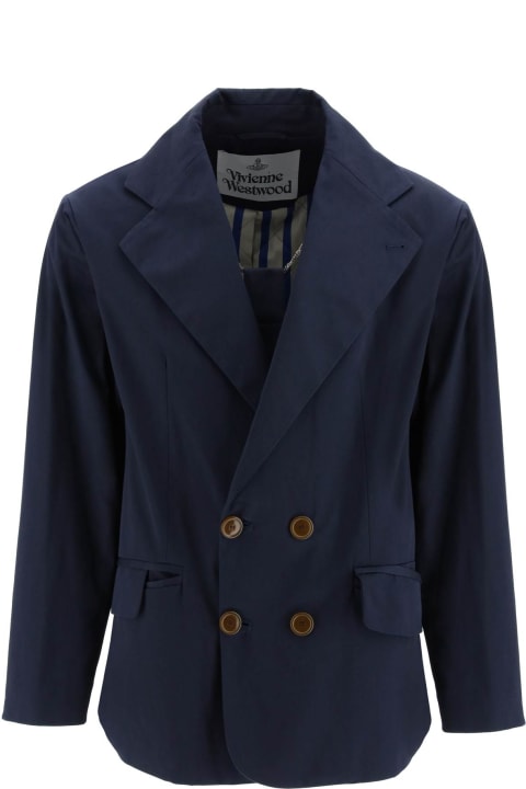 Vivienne Westwood Coats & Jackets for Men Vivienne Westwood Cotton Twill Caban