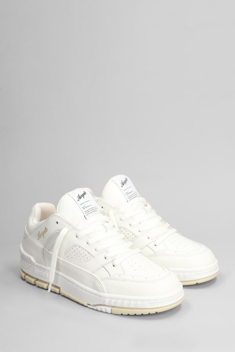 أدوات منزلية Axel Arigato Area Lo Sneaker Sneakers In White Leather