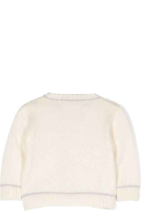 Sweaters & Sweatshirts for Baby Girls La stupenderia La Stupenderia Sweaters White