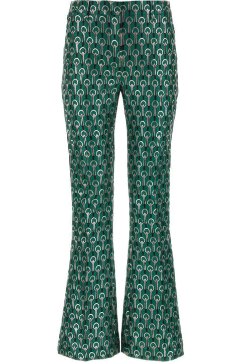 Weekend Max Mara Pants & Shorts for Women Weekend Max Mara Embroidered Polyester Blend Girino Pant