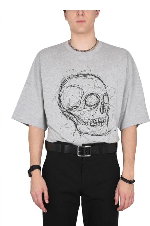 Alexander McQueen Topwear for Men Alexander McQueen Skull Printed T-shirt