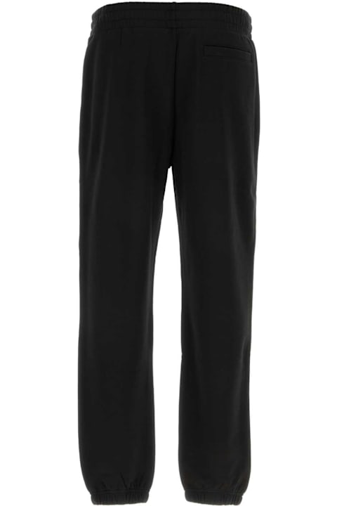 Moncler Pants for Men Moncler Black Cotton Joggers