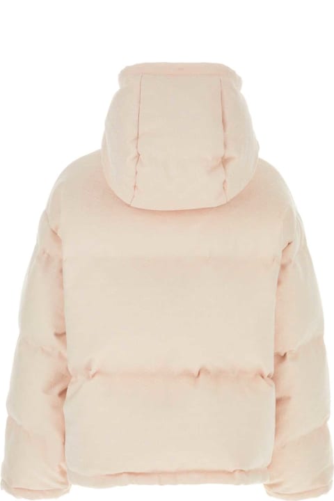 Gucci for Women Gucci Pink Gg Cotton Blend Down Jacket