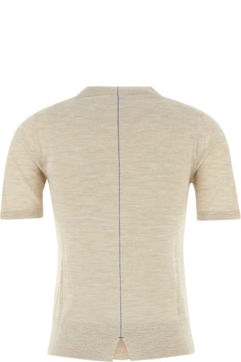 Burberry Clothing for Women Burberry Sand Wool T-shirt