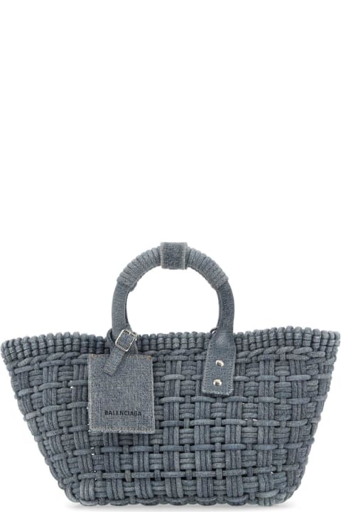 Bags Sale for Women Balenciaga Denim Bistro Xs Handbag