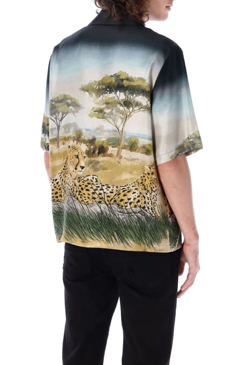 Cheetah Bowling Shirt