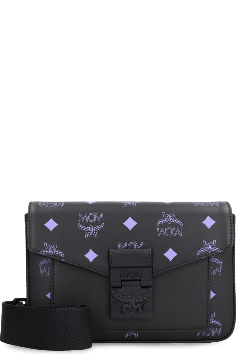 MCM for Women MCM Viktor Faux Leather Shoulder Bag