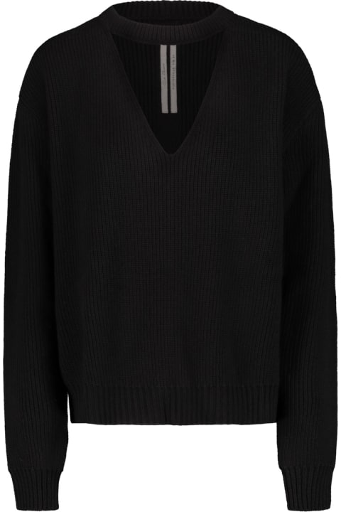 Rick Owens Sweaters for Women Rick Owens Eclipse Knit Sweater