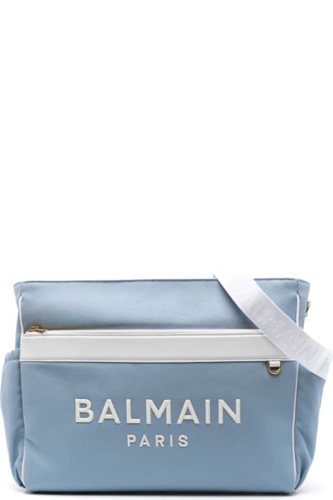 Accessories & Gifts for Baby Girls Balmain Borsa Fasciatoio Con Ricamo