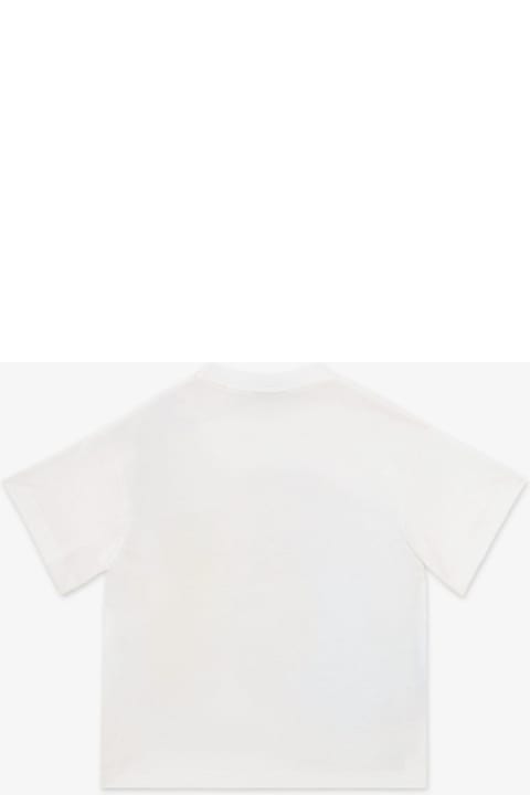 Fendi T-Shirts & Polo Shirts for Women Fendi Fendi Kids T-shirts And Polos White