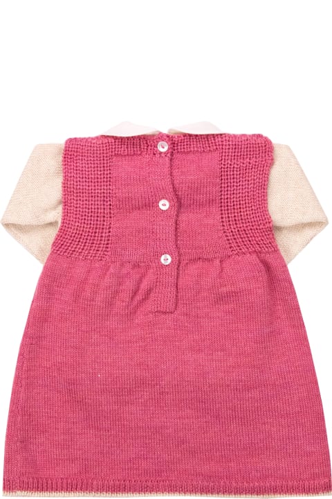 Dresses for Baby Girls Piccola Giuggiola Wool Dress