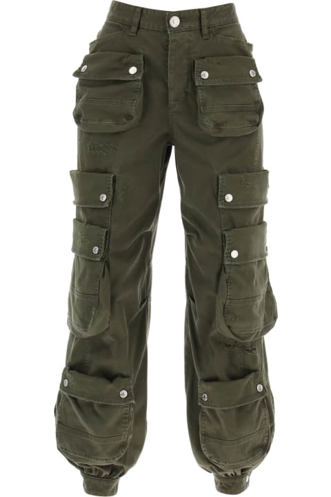 Dsquared2 Pants & Shorts for Women Dsquared2 Pocket Detailed Cargo Pants